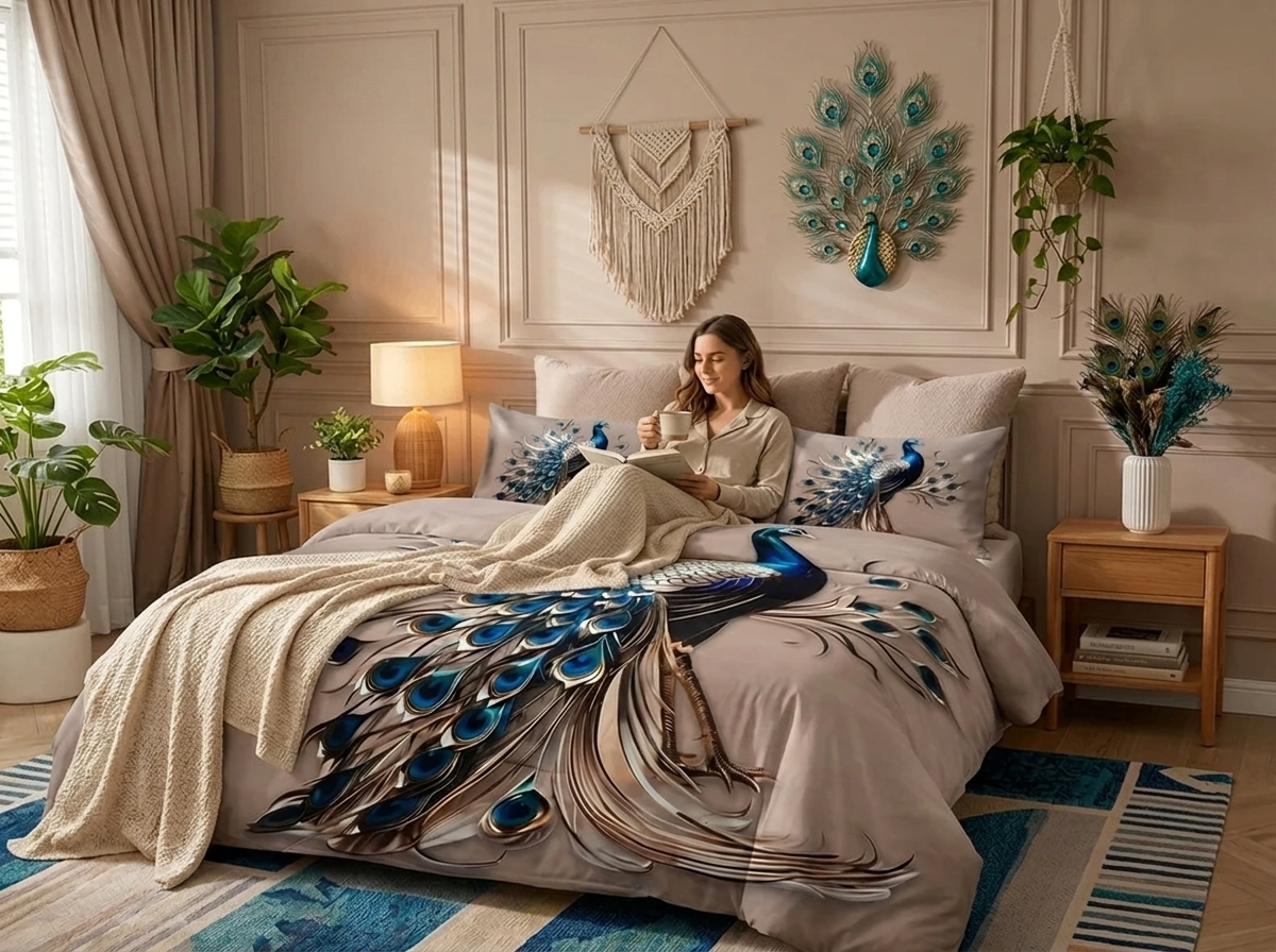 7D Floral Bedsheets