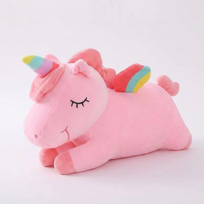 Pink Unicorn 3 in 1 Kids Blanket, Pillow & Soft Toy (pink)