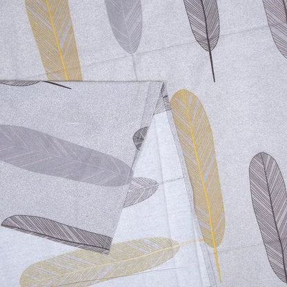Royale Spread - Mercerized Cotton Bedsheet with two pillowcases | Cream - VIRASAAH