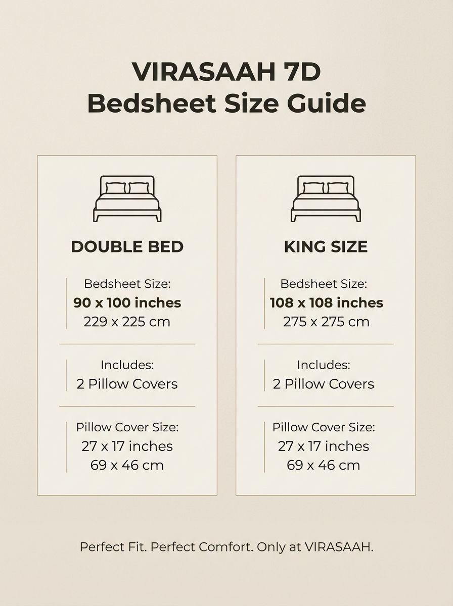 Fairy Tale Butterfly 7D Bedsheet Set - (Cream)